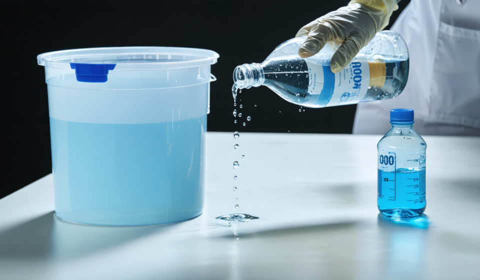 découvrez le guide essentiel pour un dosage précis de javel dans 1000 litres d'eau, garantissant une désinfection efficace et sécurisée de vos surfaces.