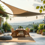 découvrez comment choisir la voile d'ombrage parfaite pour une terrasse baignée de soleil, adaptée à votre aménagement extérieur pour allier confort et esthétique.