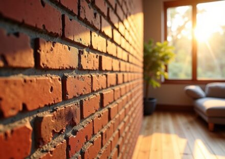 Mur en briques rouges de 7 cm : support structurel ou cloison décorative ?