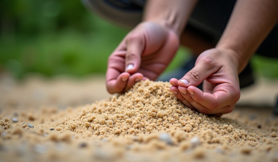 Aménagement extérieur : guide pratique pour niveler un terrain à l'aide de sable