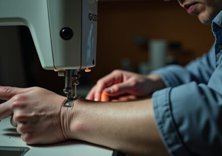 Machine à coudre : Diagnostiquer et réparer une aiguille mal positionnée