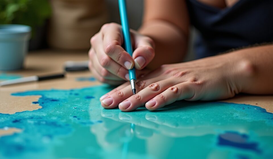Peinture glycéro sur peinture à l'eau : est-ce une bonne idée ?