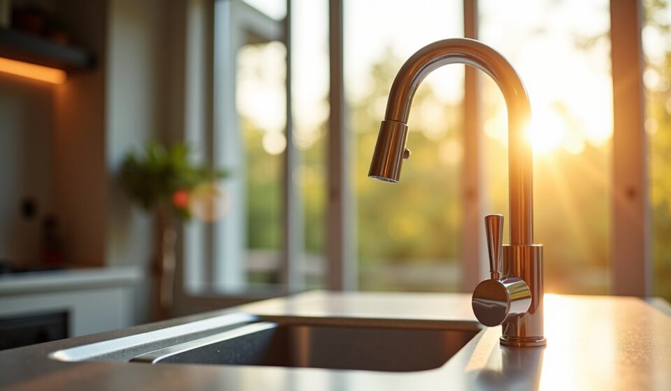 Techniques efficaces pour redonner brillance à un robinet en chrome attaqué par un acide
