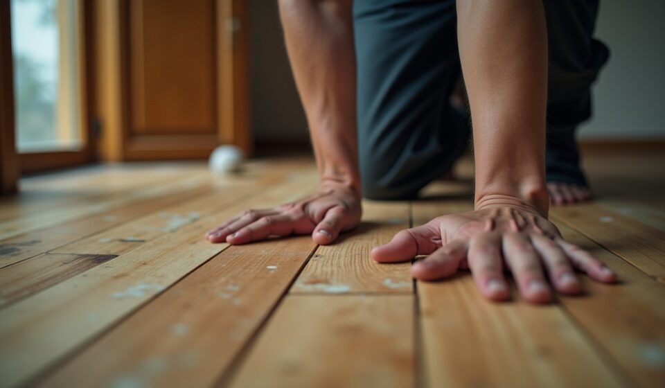 Guide pratique pour poser un parquet dans un couloir et une chambre sans utiliser de barre de seuil