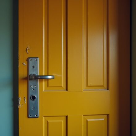 Peindre une porte : faut-il le faire avant ou après l'installation ?