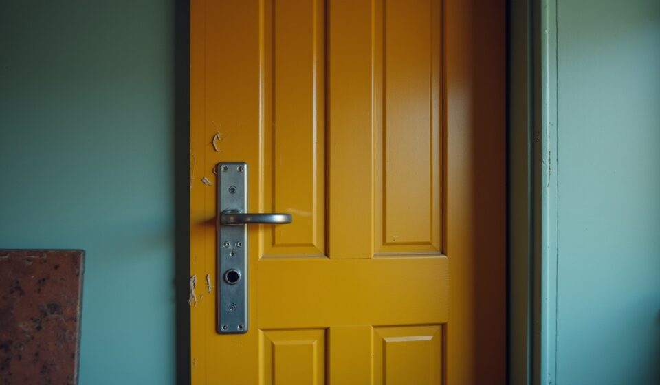 Peindre une porte : faut-il le faire avant ou après l'installation ?