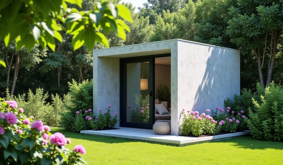 Abri de jardin en béton cellulaire : découvrez ses atouts, conseils d'installation et options de finition