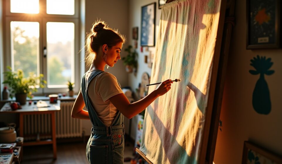 Comment peindre un tissu mural : guide complet des techniques, étapes essentielles et conseils sur le choix de la peinture