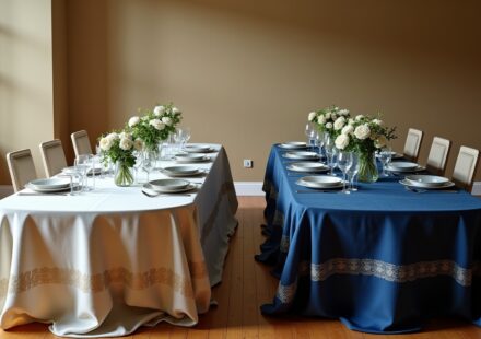 Nappe ovale ou rectangulaire : quelle forme privilégier selon la table ?