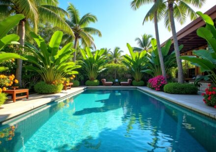 Créer un coin de paradis tropical chez soi : Guide complet pour aménager une piscine lagon