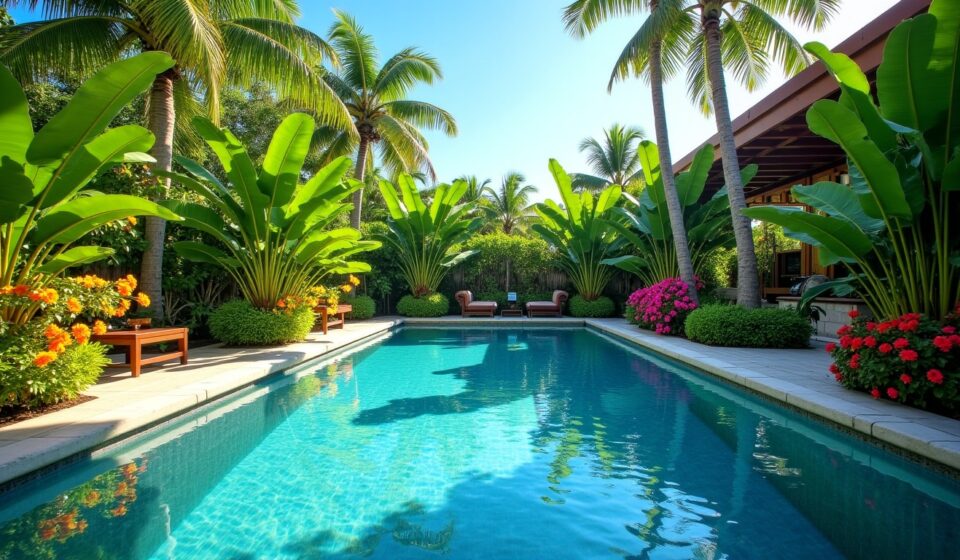 Créer un coin de paradis tropical chez soi : Guide complet pour aménager une piscine lagon