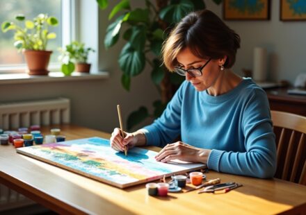 Peindre par numéros : une activité apaisante qui éveille votre créativité