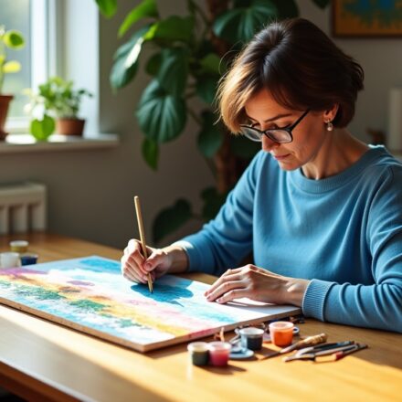 Peindre par numéros : une activité apaisante qui éveille votre créativité