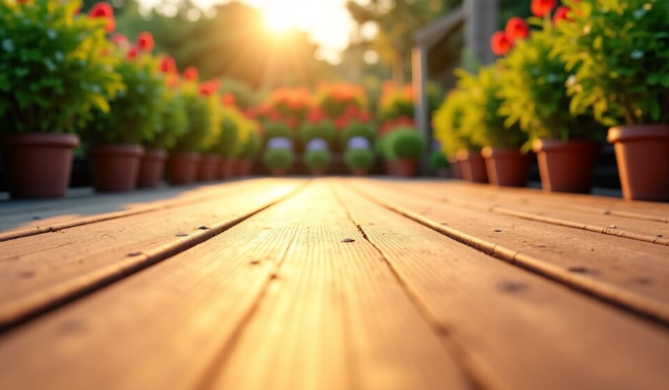 Revitaliser sa terrasse : Les meilleures techniques pour nettoyer et entretenir le bois