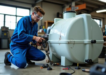Comment réparer efficacement une cuve en plastique fendue ou percée : méthodes et astuces